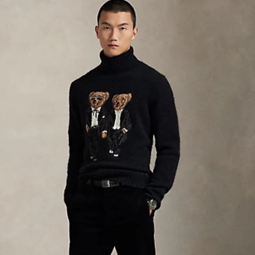 Polo Ralph Lauren Ralph and Ricky Polo Bear Special Edition Turtleneck Sweater